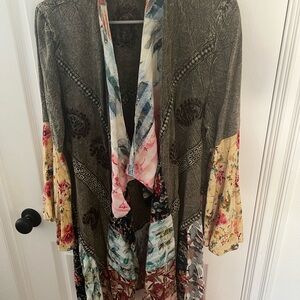 Bohemian Floral Patchwork Tunic